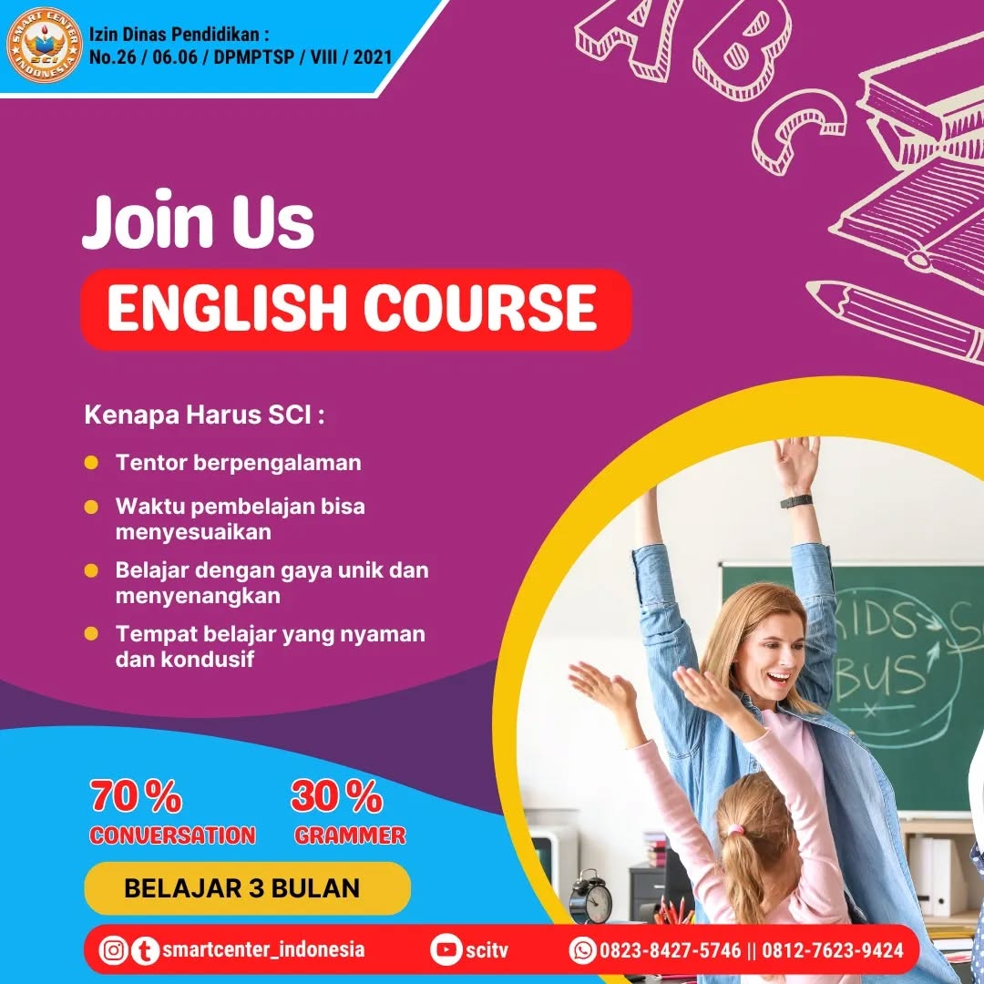 Kursus Bashasa Inggris