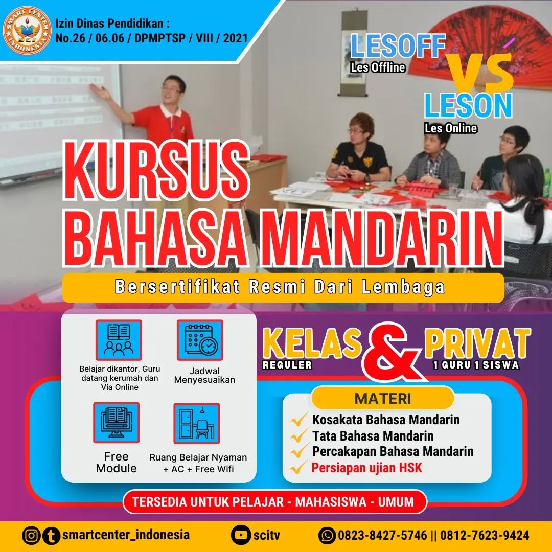Kursus Bahasa Mandarin
